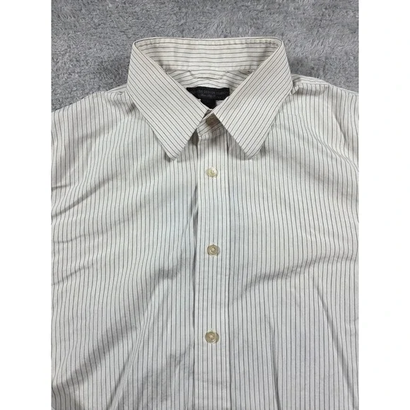 EXPRESS Men's Striped Button Down Long Sleeve Dress Shirt - Picture 1 of 9